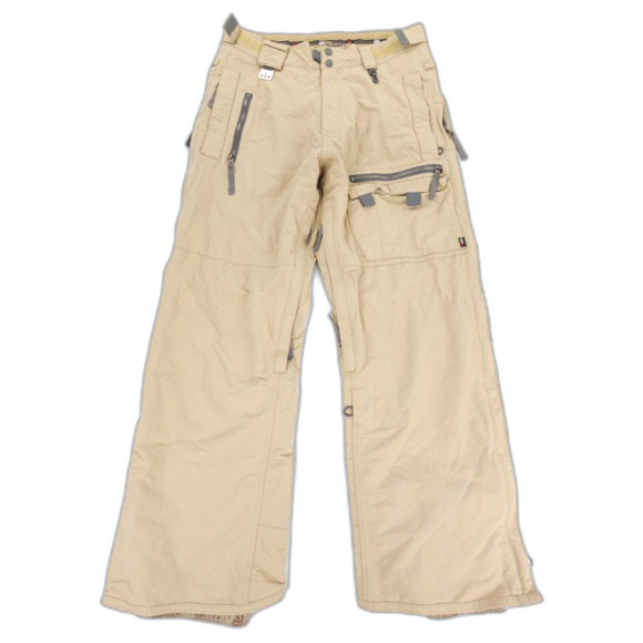 686 Smarty Tech Pant Utility Cargo Ski Snowboarding Waterproof Snow Khaki Medium - Picture 1 of 10